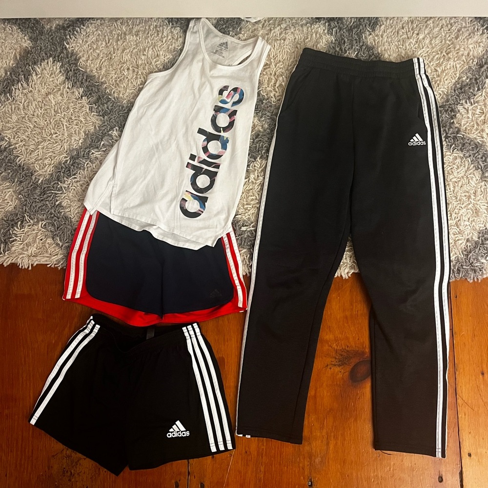Girls Large Adidas Lot